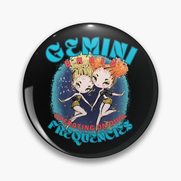 Item preview, Gemini Brain: Operating On Dual Frequencies. gemini may designed and sold by ZodiacWonders.