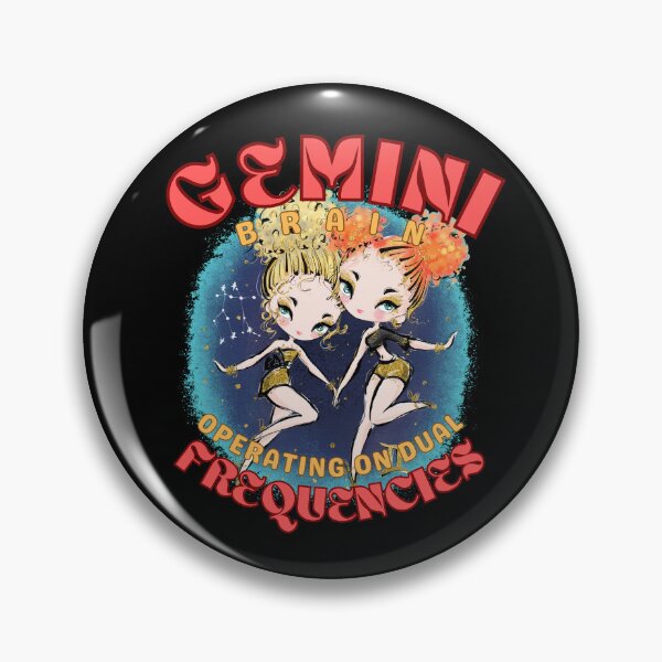 Item preview, Gemini Brain: Operating On Dual Frequencies. gemini june designed and sold by ZodiacWonders.