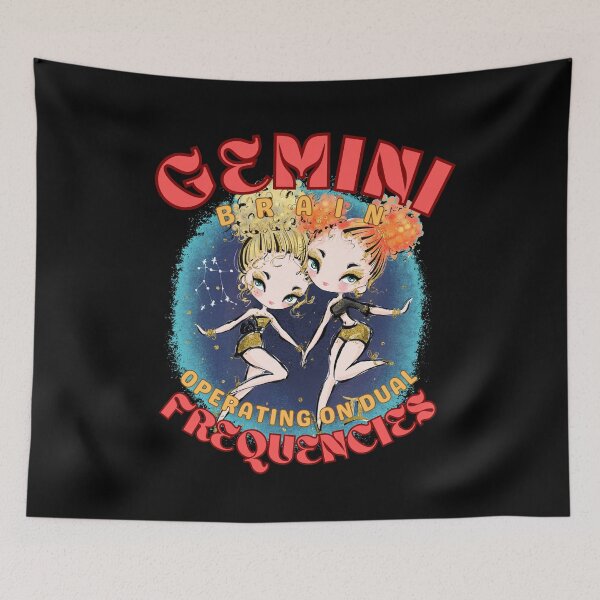 Item preview, Gemini Brain: Operating On Dual Frequencies. gemini june designed and sold by ZodiacWonders.
