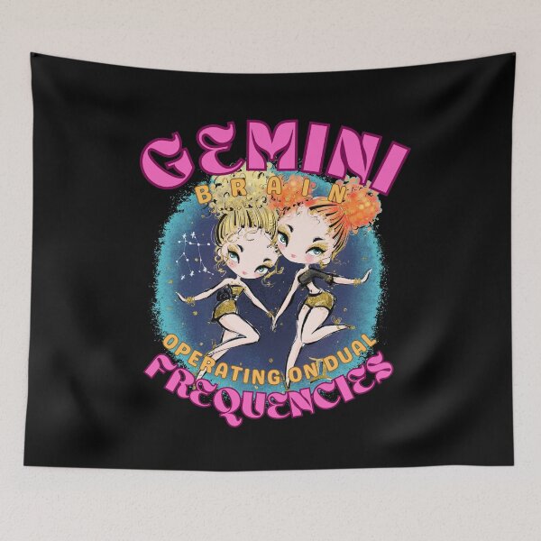 Item preview, Gemini Brain: Operating On Dual Frequencies. gemini lovers designed and sold by ZodiacWonders.