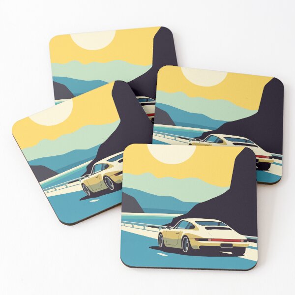 Item preview, Porsche road trip designed and sold by Ursule-art.