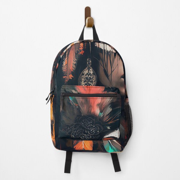 Item preview, Beautiful Abstract Indian Native American Woman Native American Inspired Modern Bohemian Bold & Colorful Art designed and sold by cltcanvasco.