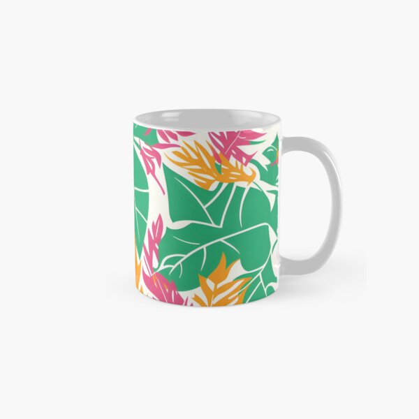 Nature's Whisper: Elegant Leaf-Inspired Classic Mug