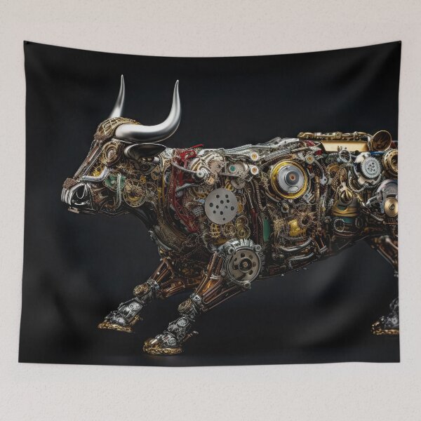 Item preview, Robotic Aurochs (Variation) designed and sold by OccultDreams.