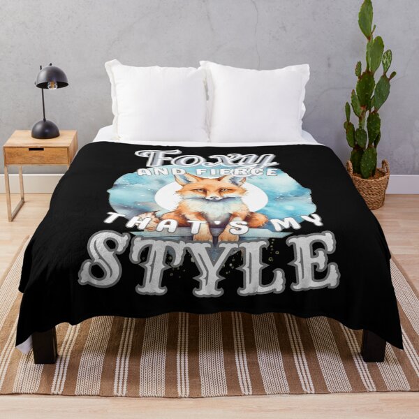 Item preview, Foxy And Fierce, That's My Style designed and sold by FoxVibes.