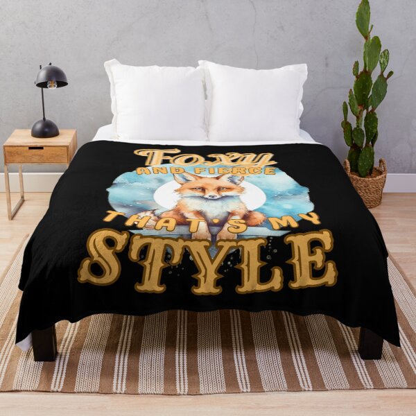 Item preview, Foxy And Fierce, That's My Style. fox lover designed and sold by FoxVibes.