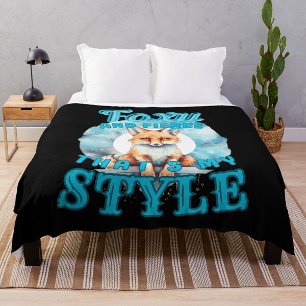 Item preview, Foxy And Fierce, That's My Style. fox face designed and sold by FoxVibes.