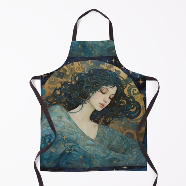 Item preview, Starry Slumber Lady in Gold designed and sold by AIMPACT.