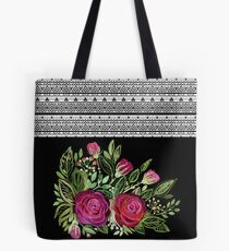 Rustic patchwork Tote Bag
