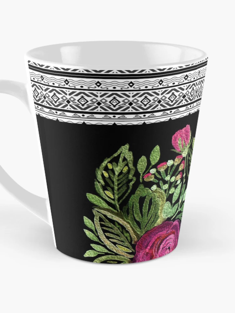 Thumbnail 3 of 4, Coffee Mug, Rustic patchwork designed and sold by fuzzyfox.