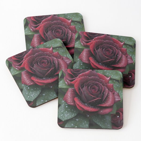 Item preview, Deep Dark Roses With Rain Fall designed and sold by PlanetMarker.