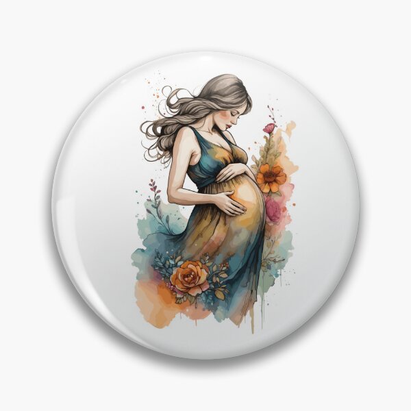 Item preview, Blooming Serenity: A Maternal Symphony in Alcohol Ink designed and sold by LoveSecrets.