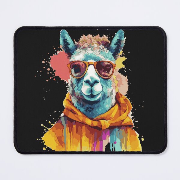 Item preview, Alpaca Wearing Sunglasses designed and sold by LionessLove.