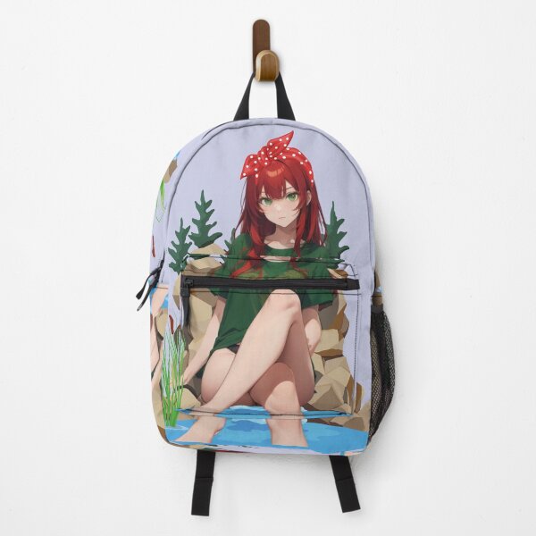 Item preview, Casual Chic Anime Girl | Relaxed Vibes Art Print designed and sold by Anime-Community.