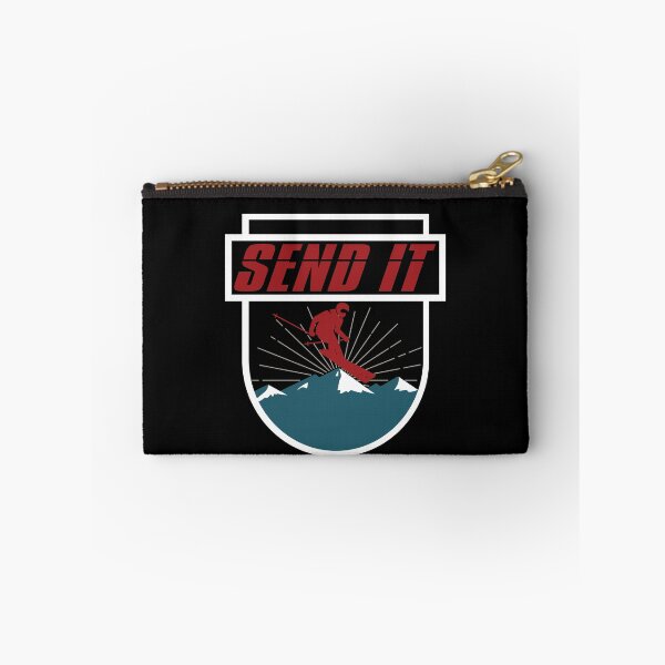 Item preview, Send It Skiing Winter Sports Ski Jump Get Sendy Extreme Sports designed and sold by Rhynowear.