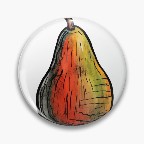 Artikelvorschau, pear sticker entworfen und verkauft von darkartsflowers.