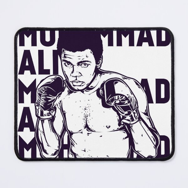 Artikelvorschau, Mohammad Ali Strichzeichnungen entworfen und verkauft von Adrielvector.