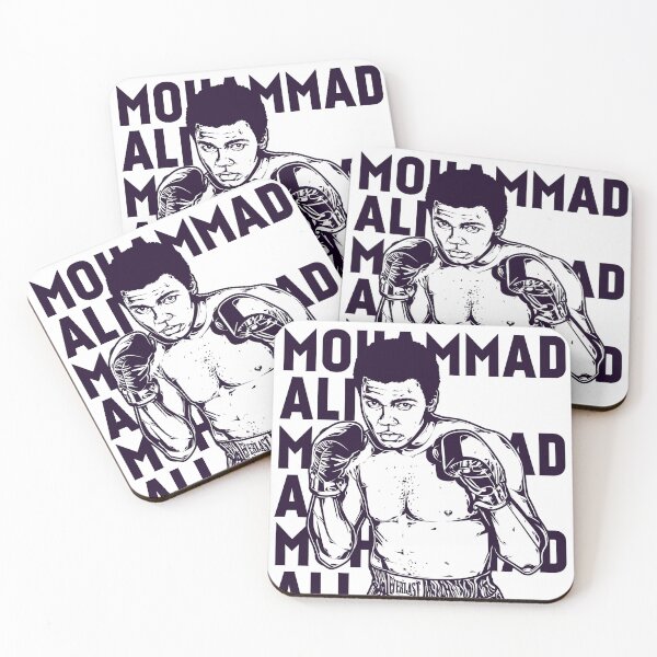 Item preview, Mohammad Ali Line Art designed and sold by Adrielvector.