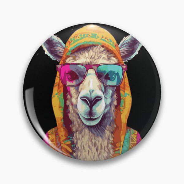 Item preview, Cool llama with shades  designed and sold by LionessLove.