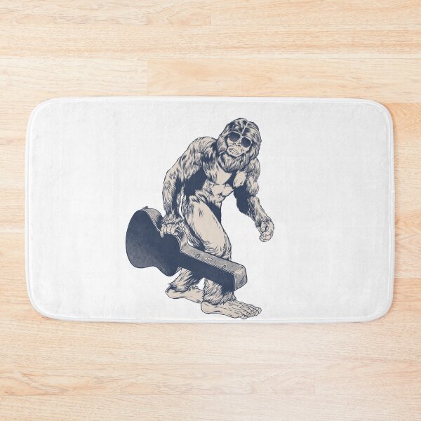 Item preview, Big foot carrying guitar designed and sold by Facelessguy.