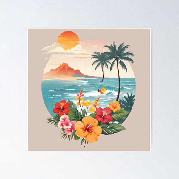 Item preview, Hawaii tropics designed and sold by AiDexShop.