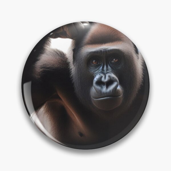 Item preview, Gorilla doing push-ups. designed and sold by Kenji11.