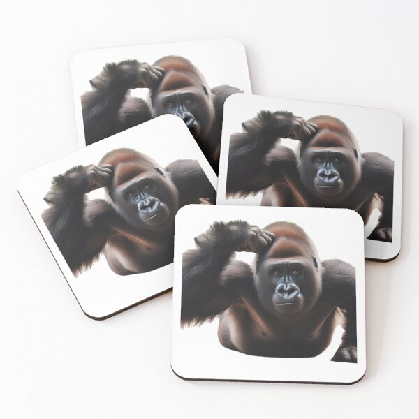 Item preview, Gorilla doing push-ups. designed and sold by Kenji11.