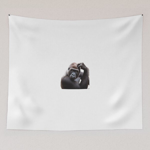 Item preview, Gorilla doing push-ups. designed and sold by Kenji11.