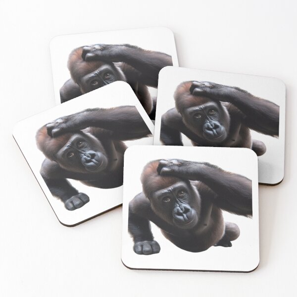 Item preview, Gorilla doing push-ups. designed and sold by Kenji11.
