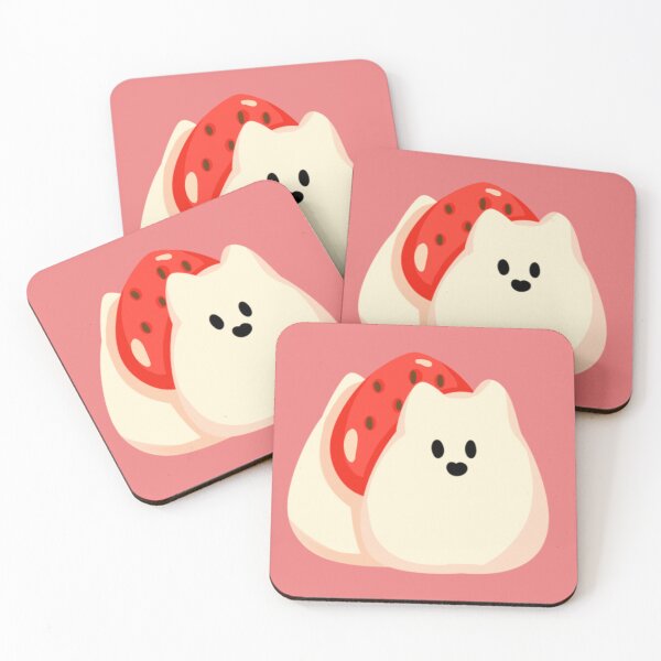 Item preview, Mochi strawberry dog designed and sold by DoobietheDog.