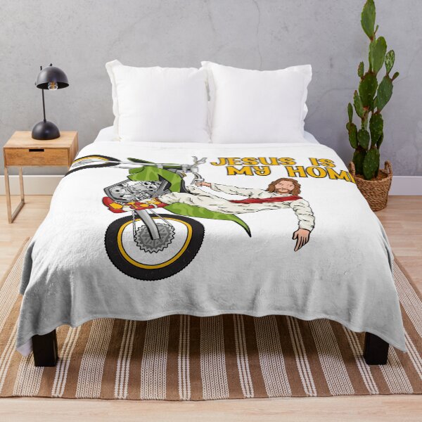 Item preview, Christ on a Bike - Jesus Dirt Biking designed and sold by ChristlikeMerch.