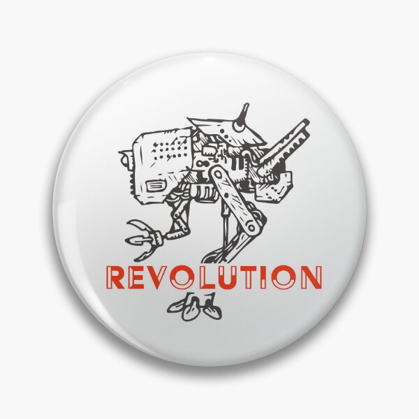 Item preview, Revolution Robot - Black designed and sold by JaizArt.
