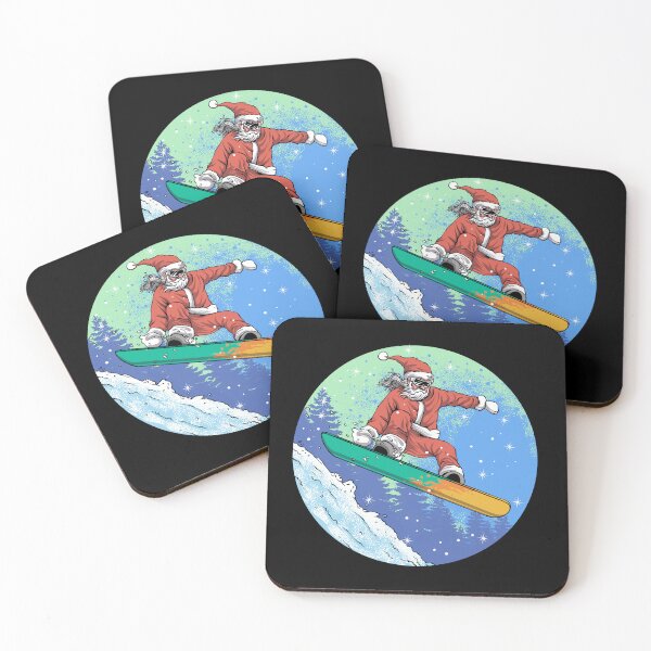 Item preview, Snowboarding Santa designed and sold by phsycartwork.