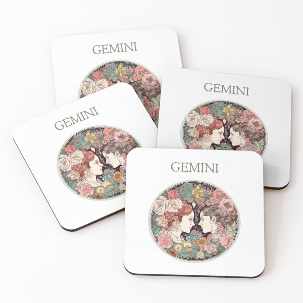 Item preview, Gemini Zodiac- Horescope/SunSign Theme  on white background designed and sold by CosmicNook1.