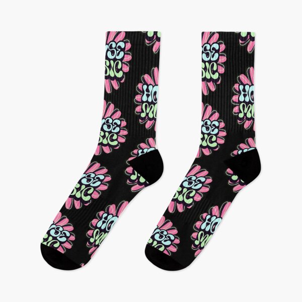 Item preview, HOUSE MUSIC  - Y2K Flower (pink/blue)  designed and sold by Discothreadz.