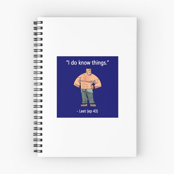 Item preview, Oz 9 quote "I do know things." - Leet (ep 43) designed and sold by oz9olivia.