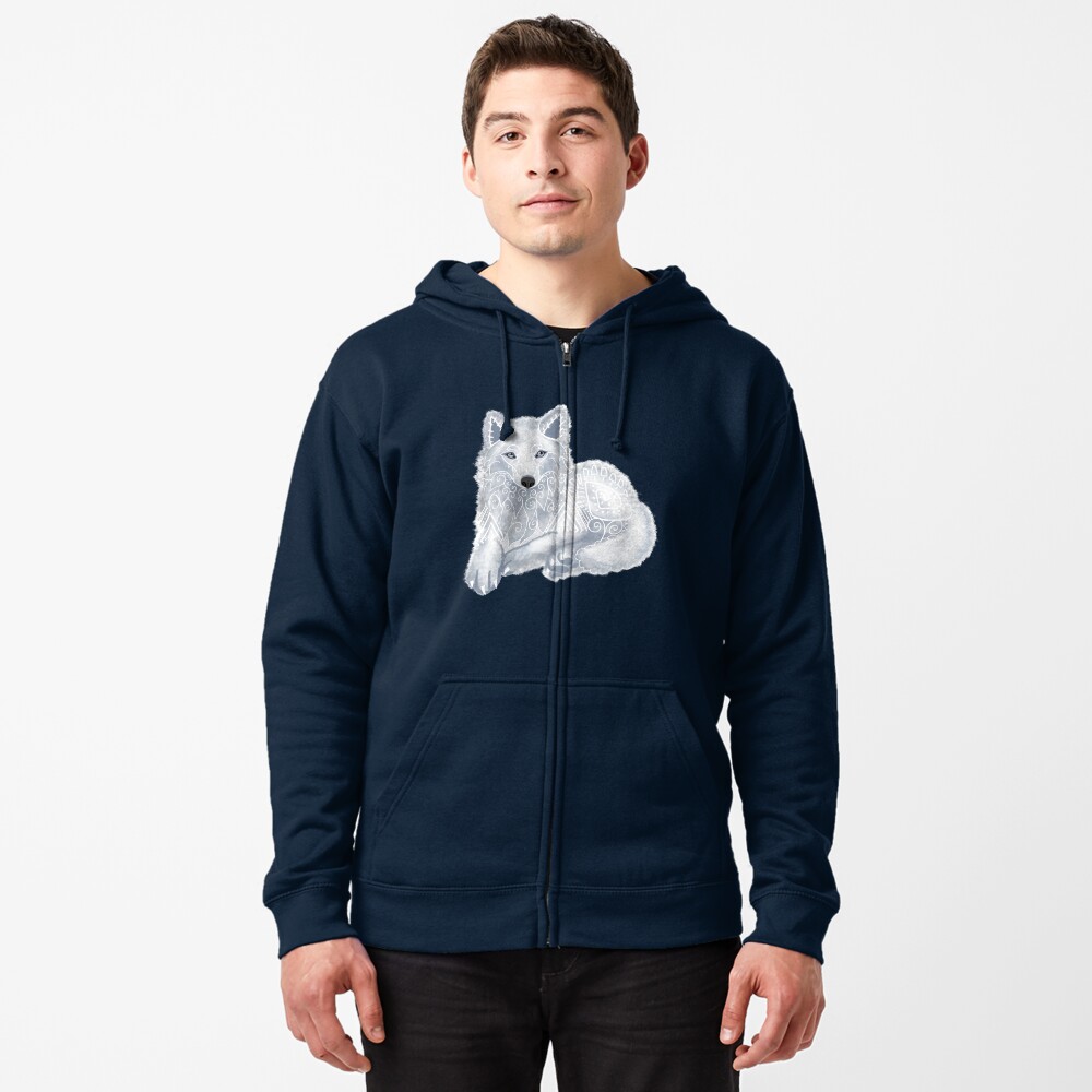 Item preview, Zipped Hoodie designed and sold by tinaschofield.