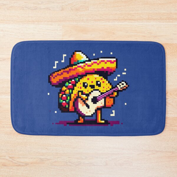 Item preview, Musical Taco: 8-Bit Fiesta Fun designed and sold by PixelPunkster.