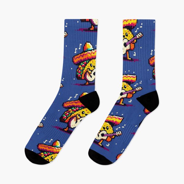 Item preview, Musical Taco: 8-Bit Fiesta Fun designed and sold by PixelPunkster.