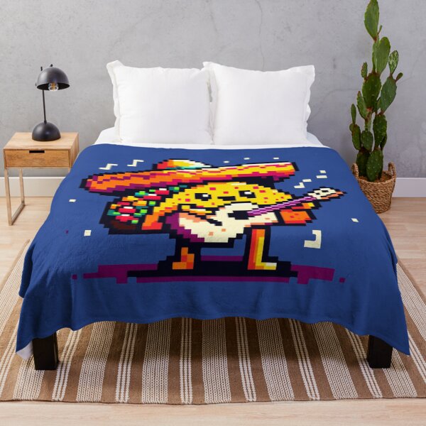 Item preview, Musical Taco: 8-Bit Fiesta Fun designed and sold by PixelPunkster.