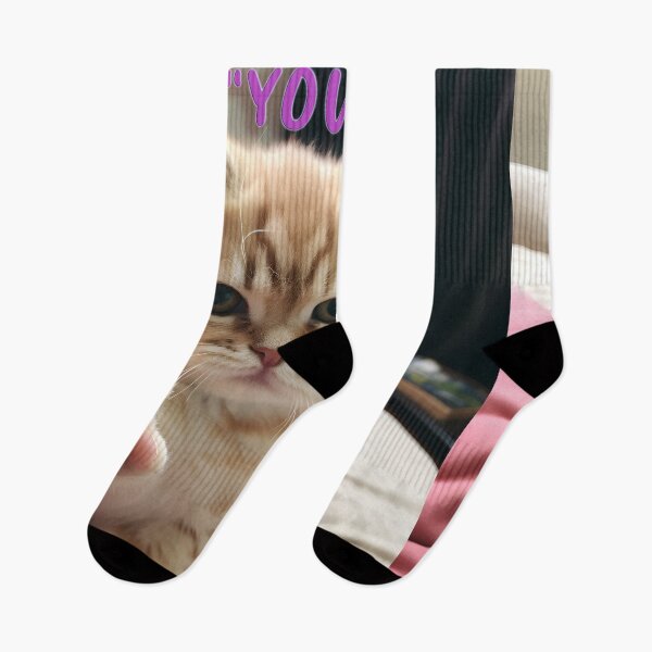 Item preview, Naughty kitten pointing finger - humorous cat designed and sold by inkArtistryfine.
