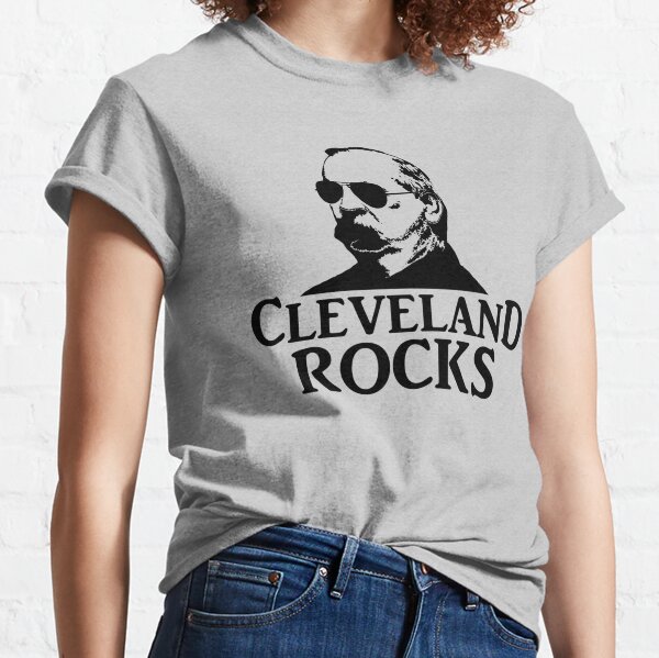 : Cleveland Orange & White Fun Cleveland Ohio Cleveland Sunday  Long Sleeve T-Shirt : Clothing, Shoes & Jewelry