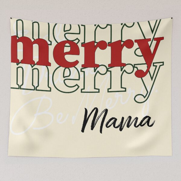 Item preview, merry merry merry mama designed and sold by minimalizy.