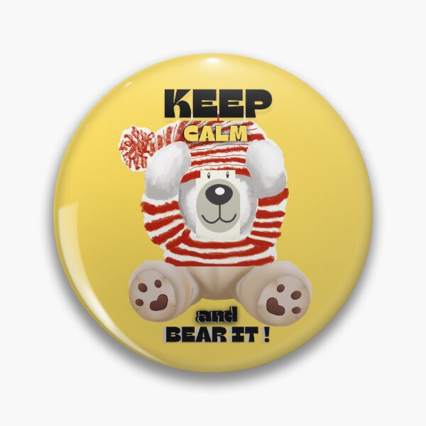 Item preview, Keep Calm Christmas Bear designed and sold by Flirt-Teez.