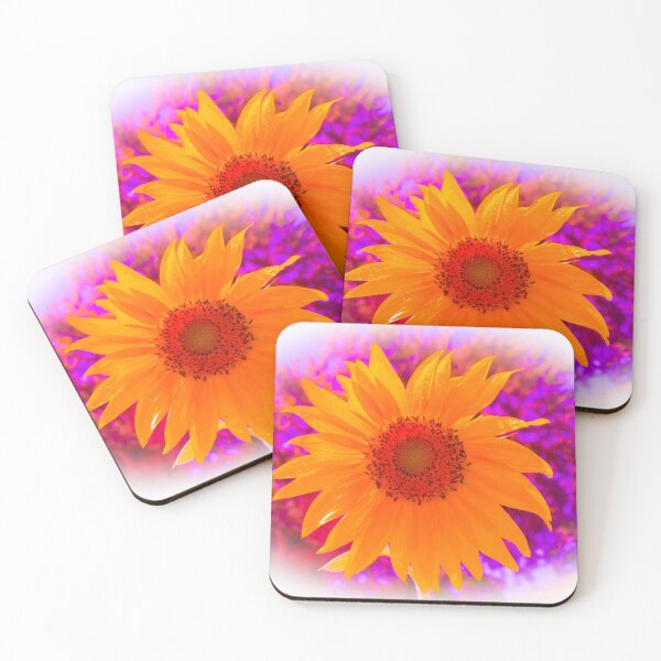 Item preview, Bright Yellow Sunflower and Pink Tree Photography designed and sold by Victoria Rose.