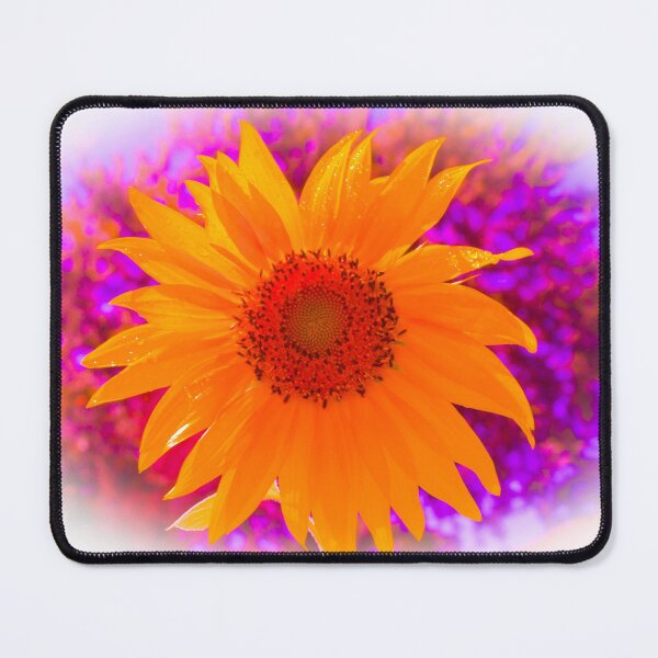 Item preview, Bright Yellow Sunflower and Pink Tree Photography designed and sold by Victoria Rose.