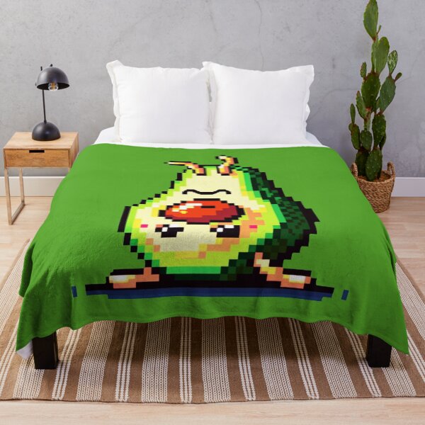 Item preview, Handstand Avocado: 8-Bit Fitness Fun designed and sold by PixelPunkster.