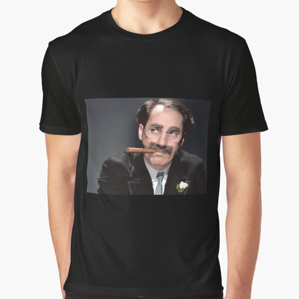 Vista previa del artículo con la obra «El actor de comedia Groucho Marx», diseñado y vendido por kareydiwanpro.