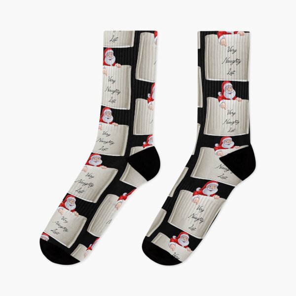Item preview, Christmas Santa Claus - Very Naughty List designed and sold by LionessLove.