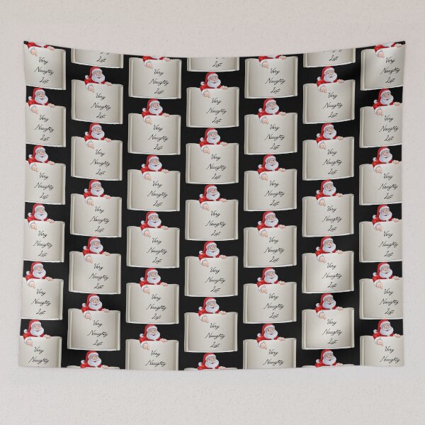 Item preview, Christmas Santa Claus - Very Naughty List designed and sold by LionessLove.